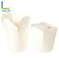 Wholesale Disposable Food packaging custom kraft paper box