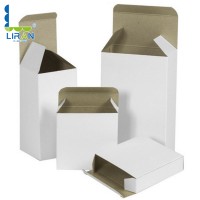 Wholesale Kraft food take away brown paper packaging box for lunch pizza pie