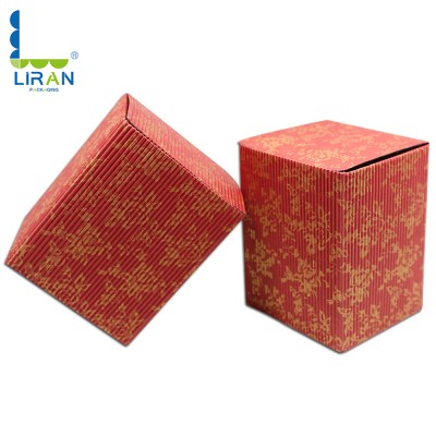 Eco friendly Brown Kraft Mailing Boxes Corrugated Cardboard Paper Flower Box Packaging